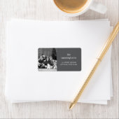 Eigen fotoadreslabel etiket (Insitu)