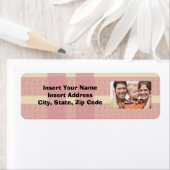 Eigen fotoadreslabel etiket (Insitu)