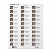 Eigen fotolabel etiket (Full Sheet)