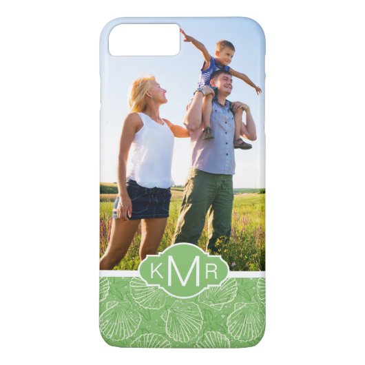 Eigen foto's en monogram overzicht seizoenshellen Case-Mate iPhone case (Achterkant)