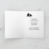 Eigen geboortedag Man waar ik van hou Kaart (Binnen)