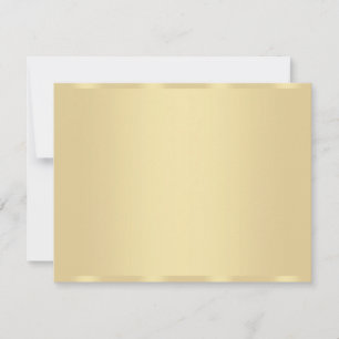 Eigen goudblik Blank Sjabloon Moderne elegant