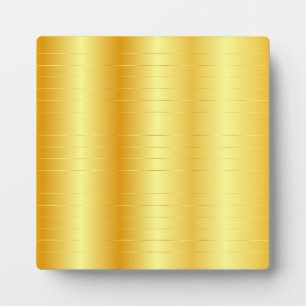 Eigen goudlook elegant rendy Sjabloon Klassiek Fotoplaat