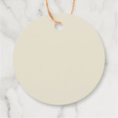 Eigen Homemade Limoncello Antiek witte fles Bedankjes Labels (Achterkant)