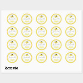 Eigen Homemade Limoncello Label Bright Geel (Vel)