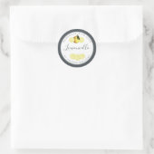 Eigen Homemade Limoncello Label off-Black (Tas)