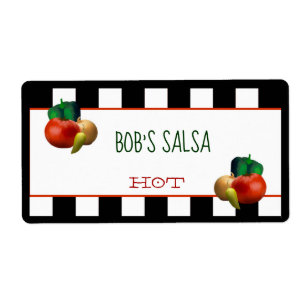 Eigen Homemade Salsa Label