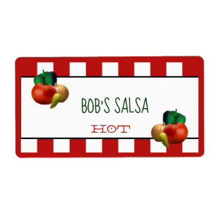 Eigen Homemade Salsa Label