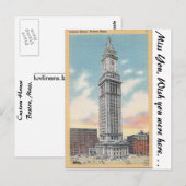Eigen huis, Boston, Massachusetts. Briefkaart (Voorkant / Achterkant)