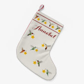 Eigen Hummingvogels Kleine Kerstsok (Voorkant (Hangend))