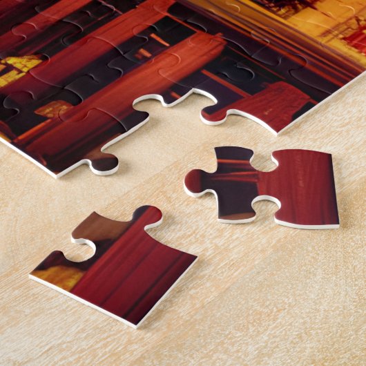Eigen kerk Fantasy Art 01 puzzel Legpuzzel (Zijkant)