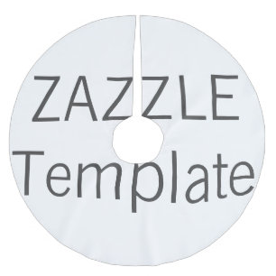 Eigen kerstboomrok BRUSHED POLYESTER Kerstboom Rok