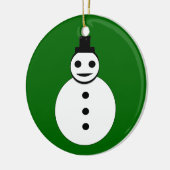 Eigen kerstboomstructuur Ornament Merry Kerstmis S (Links)