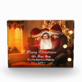 Eigen kerstfamilie fotoblokken (Voorkant)