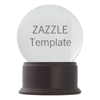 Eigen kerstfeestelijke MERLOT ONYX sneeuwWereldbol Sneeuwbol