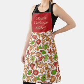 Eigen kerstgemberbrood Rood Groen Wit Schort (Insitu)