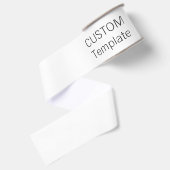 Eigen kerstGROSGRAIN Gift Wrapping Ribbon Grosgrain Lint (Achterkant)