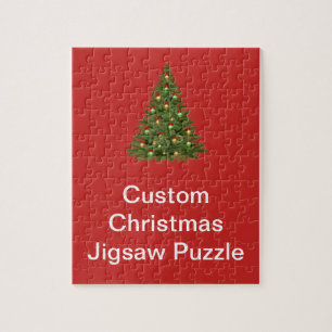 Eigen Kerstmis, puzzel voor jigzaag Legpuzzel