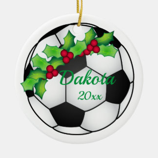 Eigen kerstversiering zwart en wit keramisch ornament