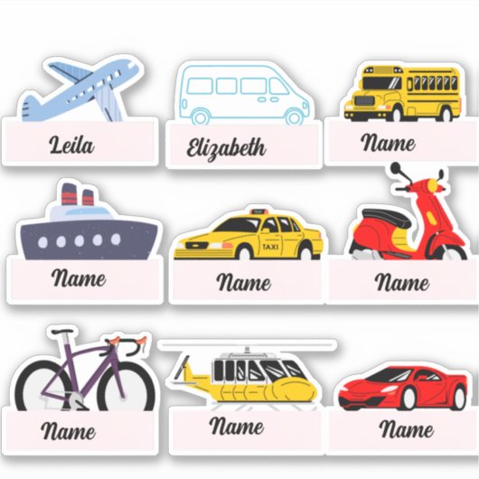 Eigen kinderen sticker (Voorkant)