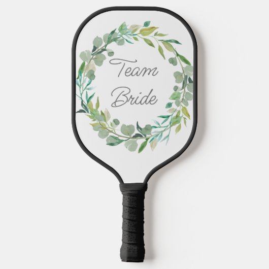 Eigen kleurendrikings bruinbruid pickleball paddle (Achterkant)