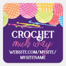 Eigen kleurkogels van etiketten met haakhaken van