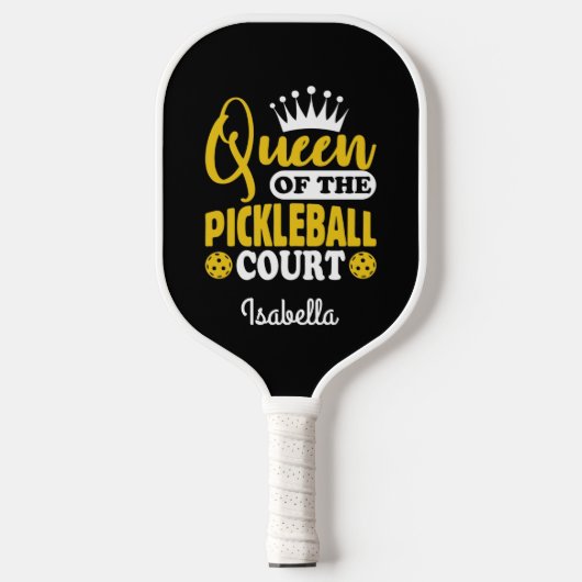 Eigen koningin van de Pickleball Court Pickleball Paddle (Voorkant)