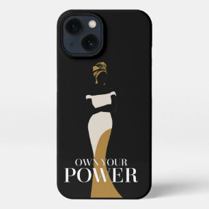 Eigen kracht: een portret van vertrouwen en genade iPhone 13 hoesje