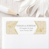 Eigen label voor honingbijen crème Gold (Insitu)