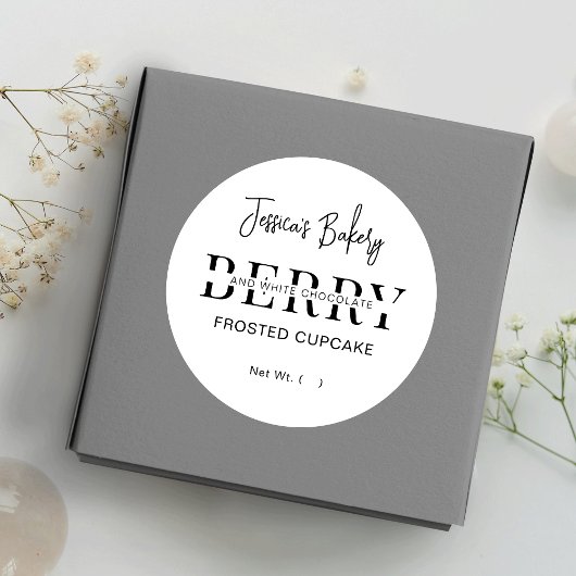 Eigen label voor minimalistische koekjesbakkerij