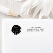 Eigen label voor retouradres van Logo (Insitu)