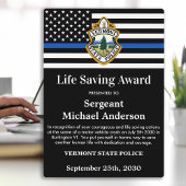 Eigen Logo bureau van de afdeling Levensbeschermin Fotoplaat