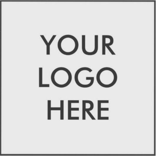 Eigen Logo flesjes Sticker (Voorkant)