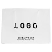 Eigen logo groot cadeauzakje (Voorkant)