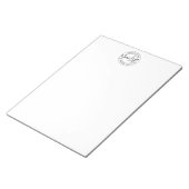 Eigen logo notitieblok (Schuin)