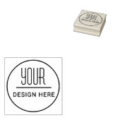 Eigen logo  	rubberstempel (Gestempeld)