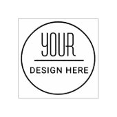 Eigen logo  	rubberstempel (Afrduk)