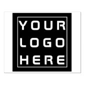 Eigen Logo Rubberstempel (Afrduk)