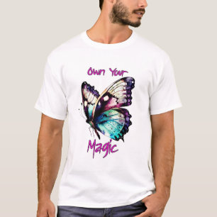 Eigen Magie - Vlinder T-shirt