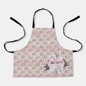 Eigen meisjes Pasen Apron Schort (Voorkant)