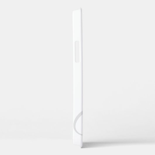 Eigen monogram watermerk elegant iPhone 12 hoesje (Achterkant / Rechts)