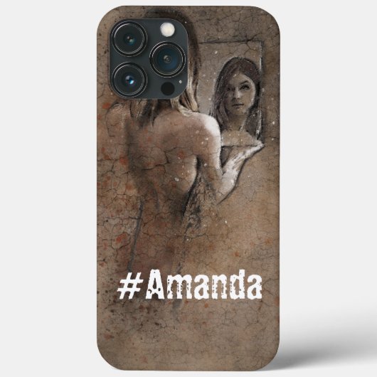 Eigen monogrammen, schattig, fotokunst Case-Mate iPhone case (Achterkant)