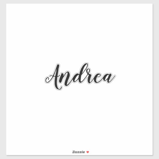 Eigen naam Afstuderen Wedding Bridesmaid 2023 Sticker (Vel)