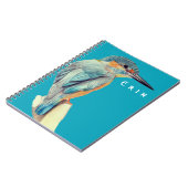 Eigen naam Beauful Bird Notitieboek (Linkerzijde)