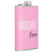 Eigen naam bridesmaïde fles heupfles (Rechts)