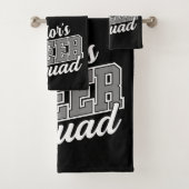 Eigen naam Cheerleader School Varsity Cheer Squad Bad Handdoek (Insitu)