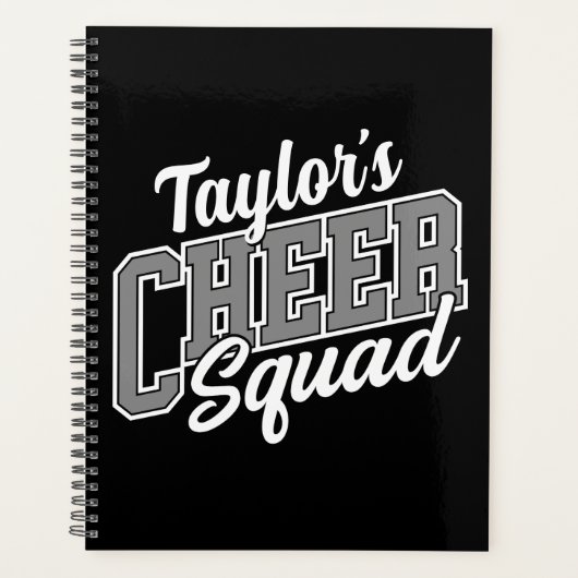 Eigen naam Cheerleader School Varsity Cheer Squad Planner (Voorkant)
