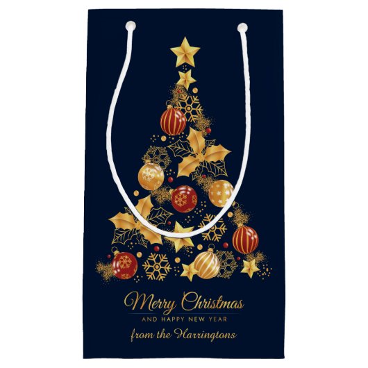 Eigen naam Decoratieve kerstboom Klein Cadeauzakje (Voorkant)