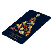 Eigen naam Decoratieve kerstboom Magneet (Linkerzijde)