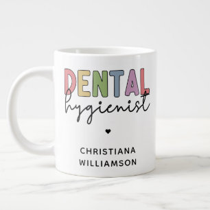Eigen naam Dental Hygienist RDH-cadeautjes Extra Grote Beker